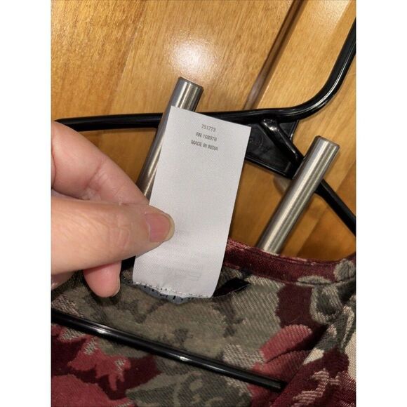 Colleen Lopez Floral Fringe Animal Print Shawl Wrap Scarf Boho Chic Hippy M L - Picture 4 of 11